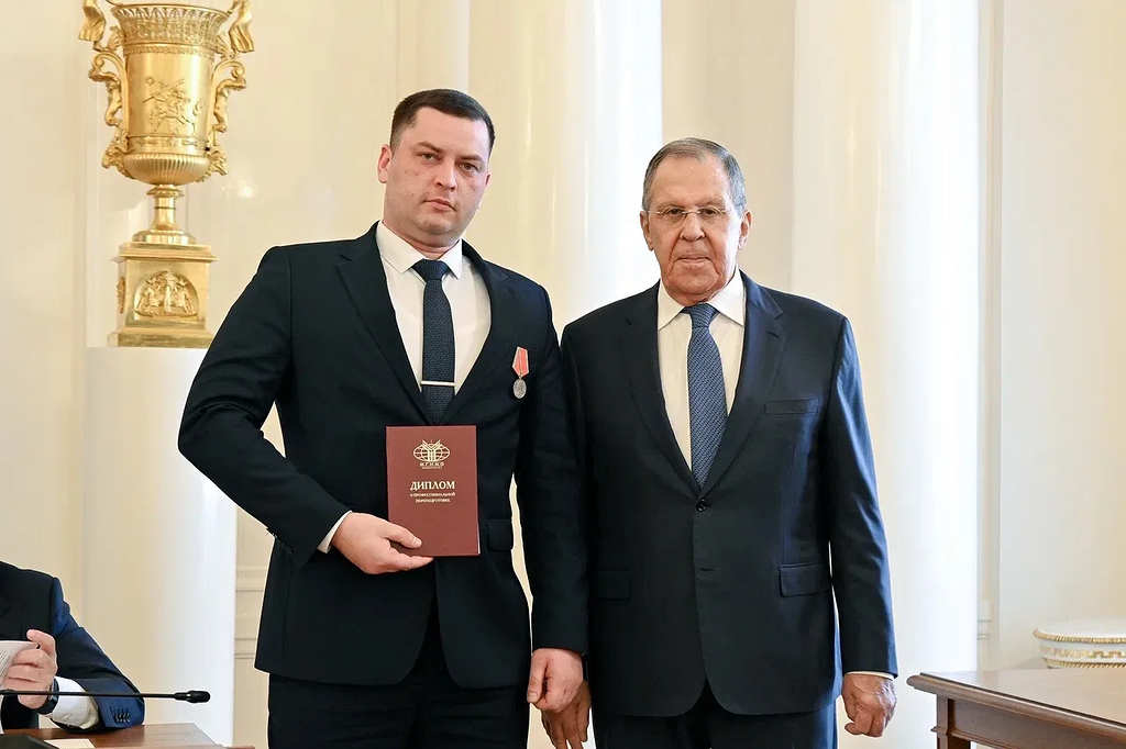 Нижегородский ветеран СВО Александр Курицын окончил переподготовку в МГИМО