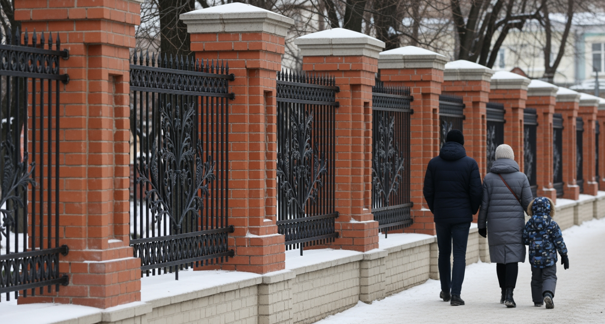 В Нижнем Новгороде восстановили историческую ограду Студёного квартала