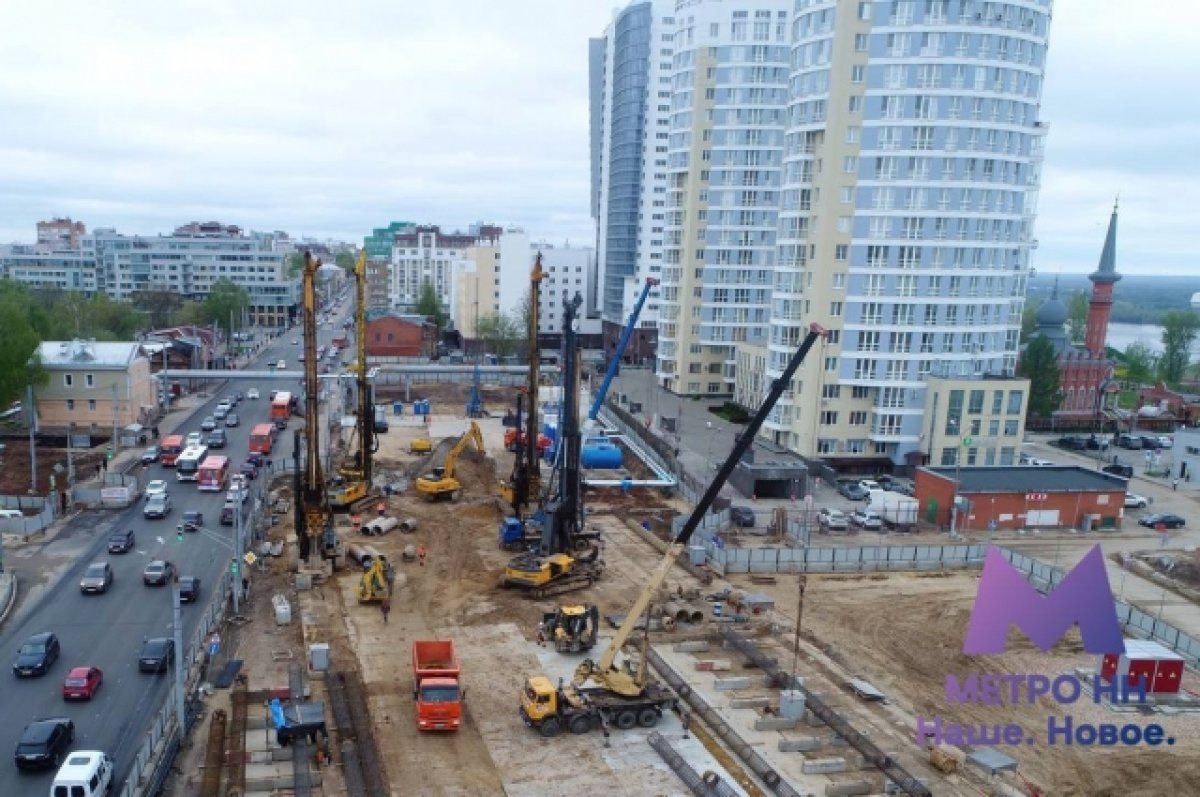 В Нижнем Новгороде пробурили 6150 скважин для строительства новых станций метро