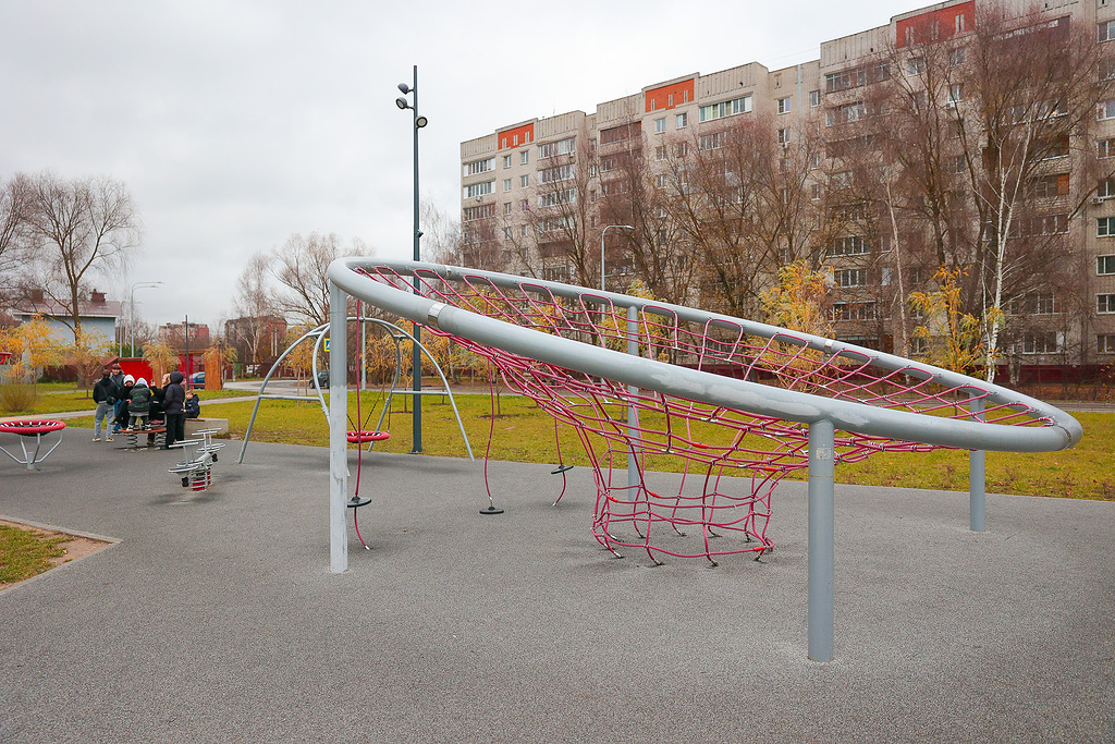 В Нижнем Новгороде открыли новый сквер на улице Космической при поддержке социальных участковых