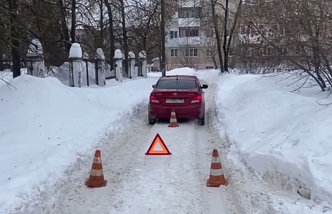 В Дзержинске водитель иномарки сбил девушку с годовалым ребёнком
