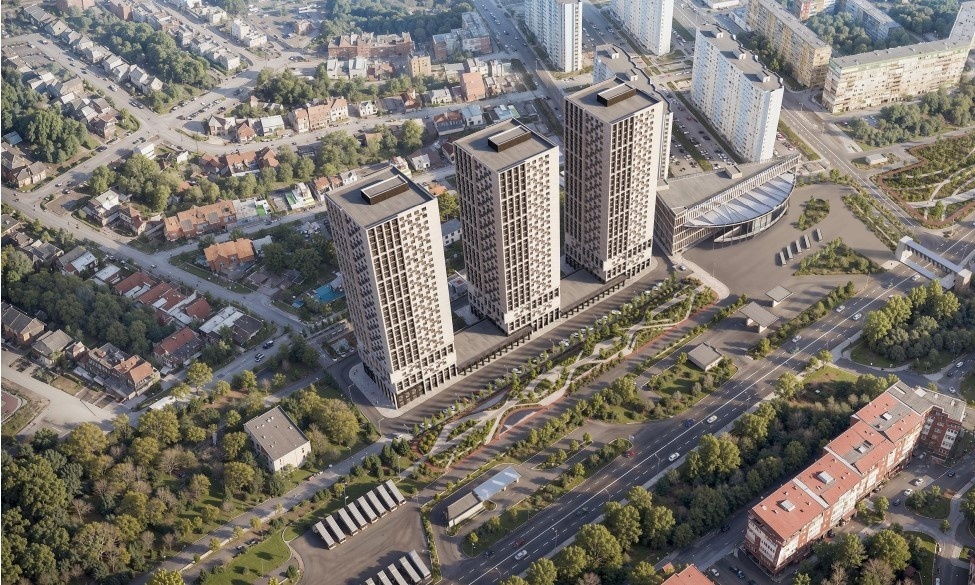 В Нижнем Новгороде утвердили план застройки микрорайона Печерская Гряда