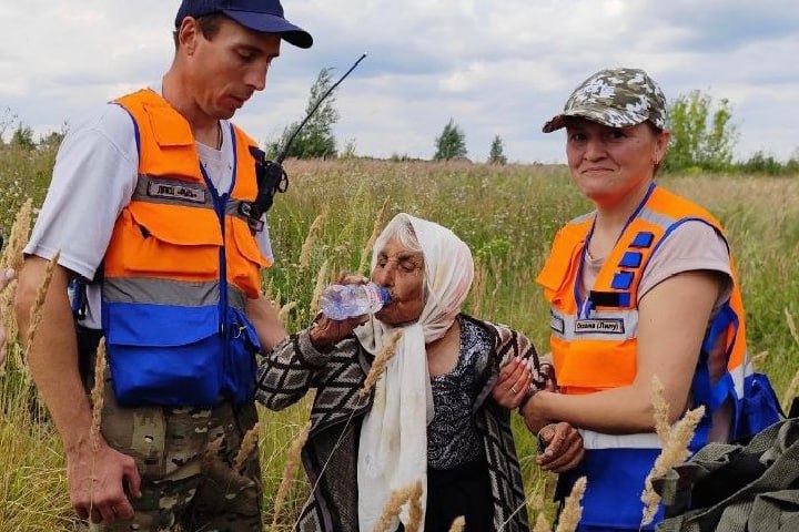 В Нижегородской области нашли живой 110-летнюю женщину после трёх дней поисков