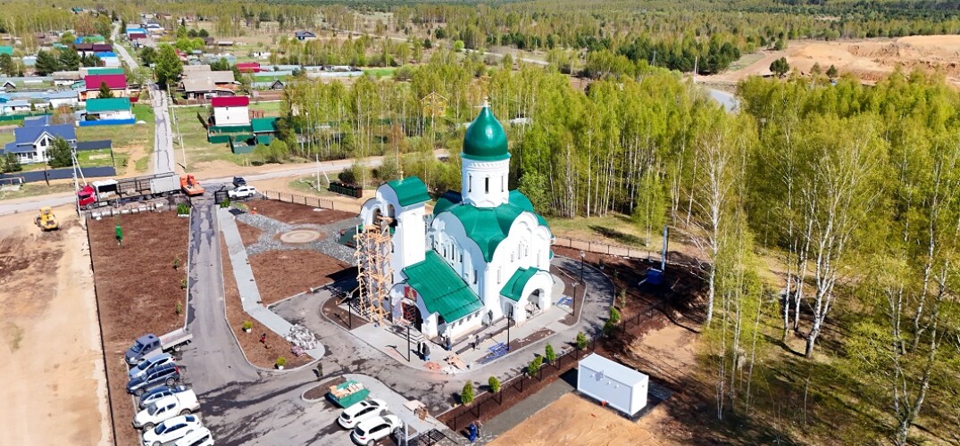 Храм Георгия Победоносца освятят на Бору 6 мая