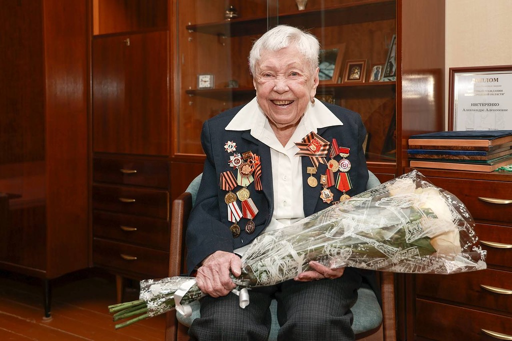 Участница Сталинградской битвы из Нижнего Новгорода отметила 101-й день рождения