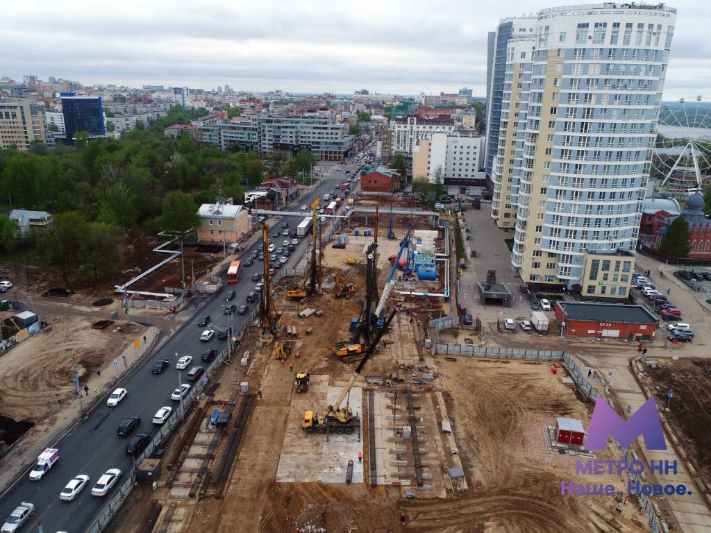 В Нижнем Новгороде две новые станции метро построят к декабрю 2026 года