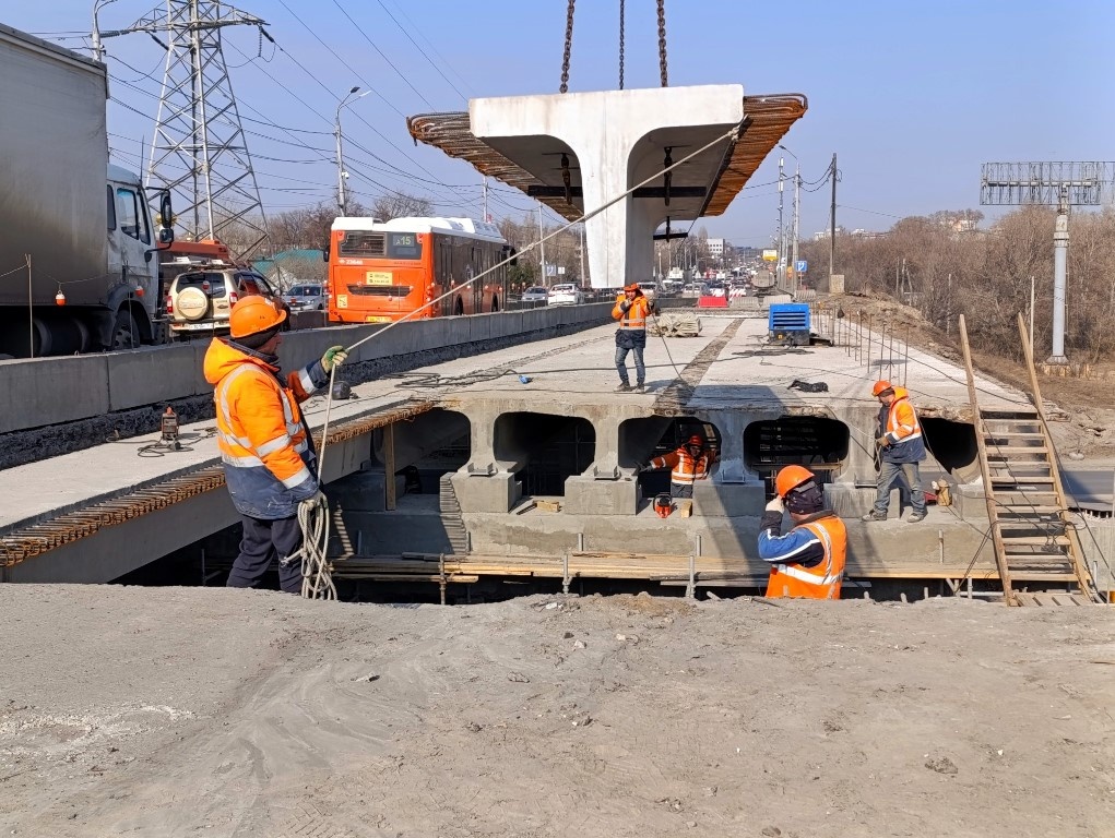 Мызинский путепровод в Нижнем Новгороде могут сдать раньше срока