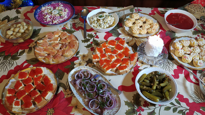 Нижегородцам подсчитали стоимость базового набора продуктов к Новому году