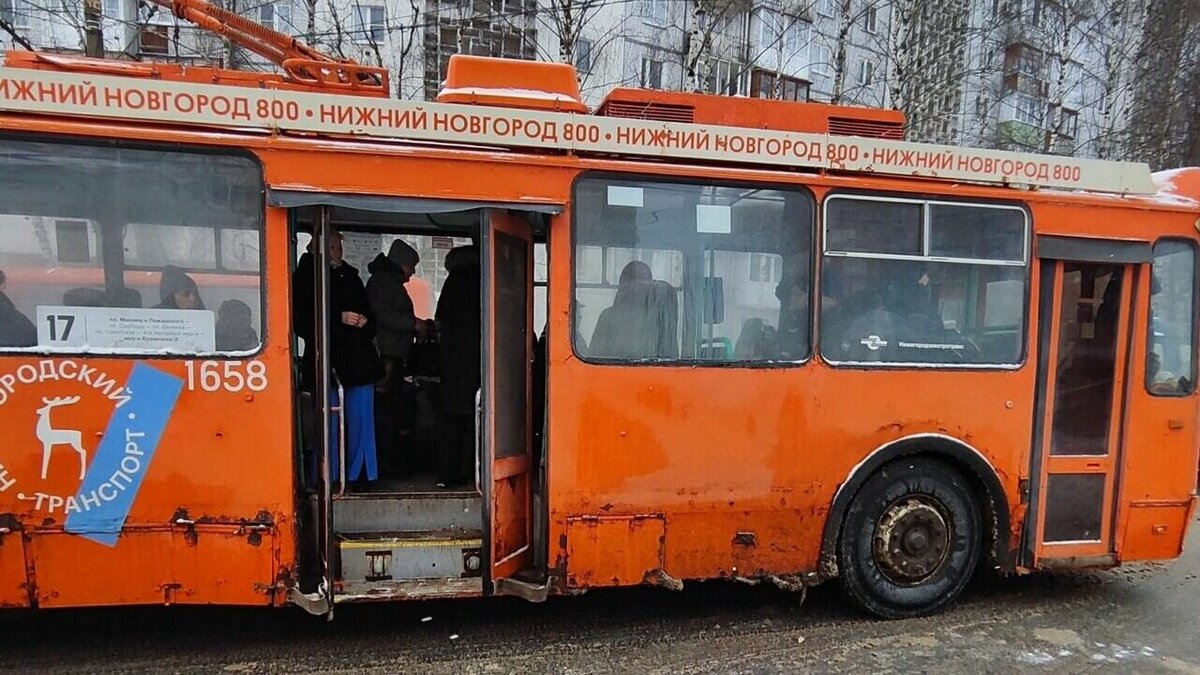 В Нижнем Новгороде продали на металлолом 41 списанный троллейбус