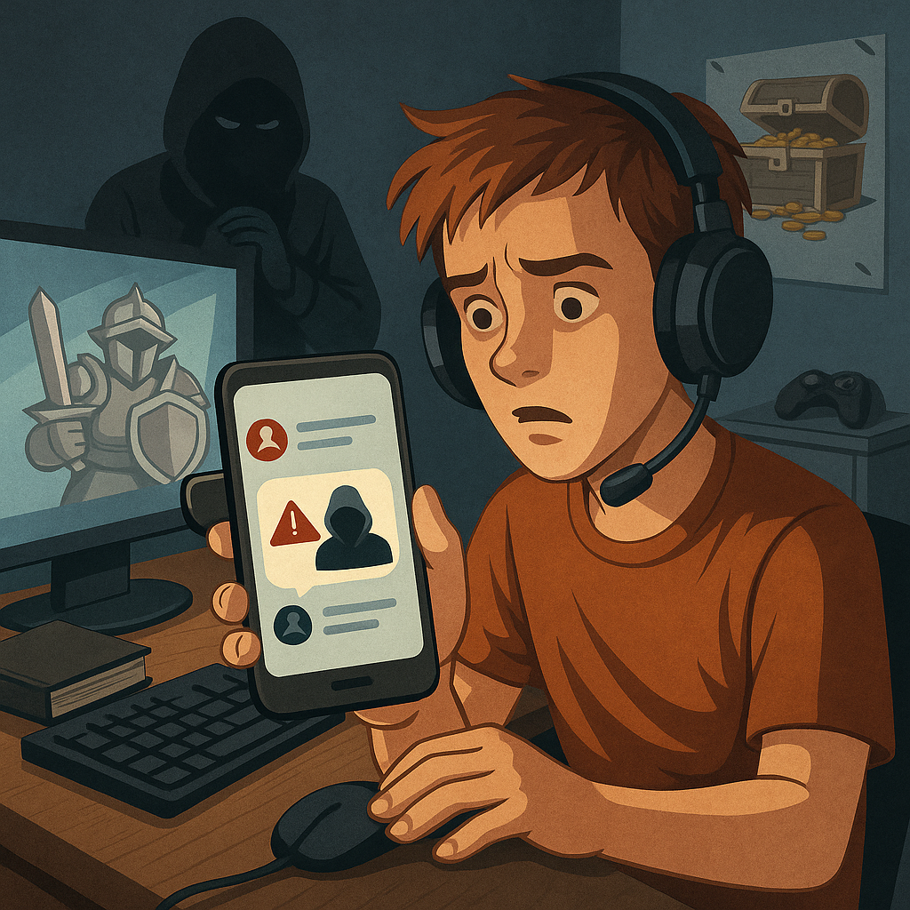 Подростки под ударом: как мошенники крадут деньги через онлайн-игры