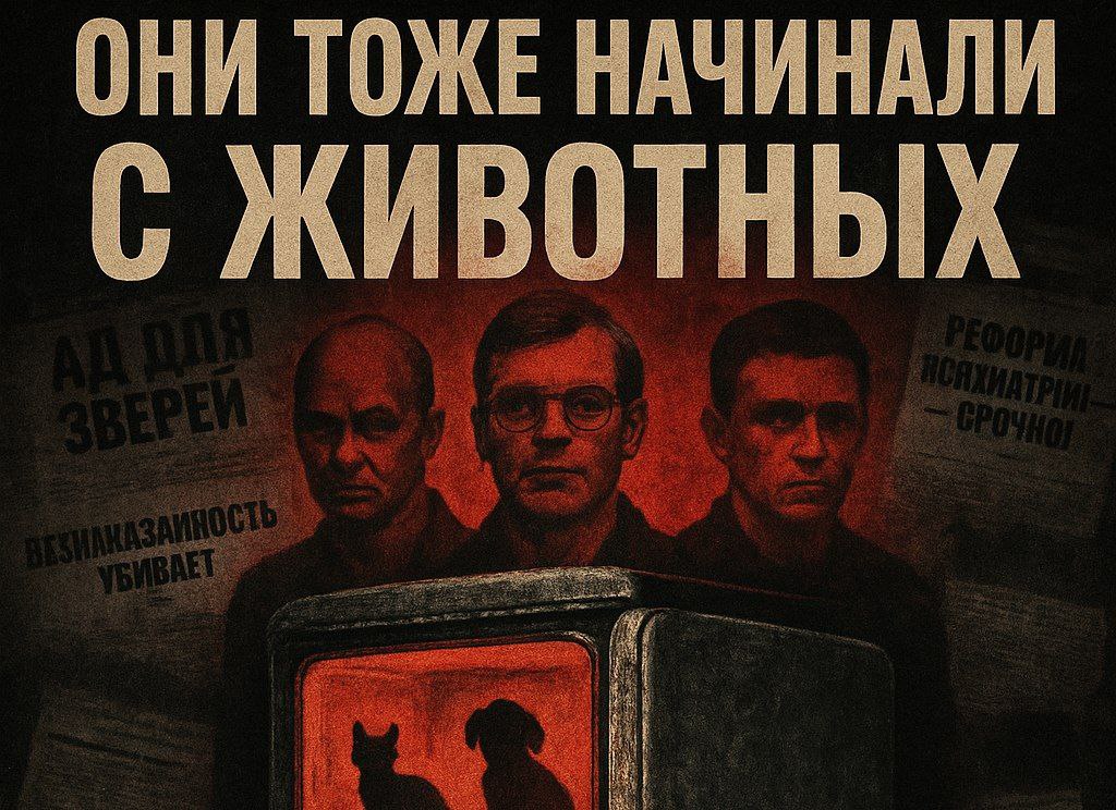 Из ада для котят — к людям: почему важно распознавать насилие до первой жертвы