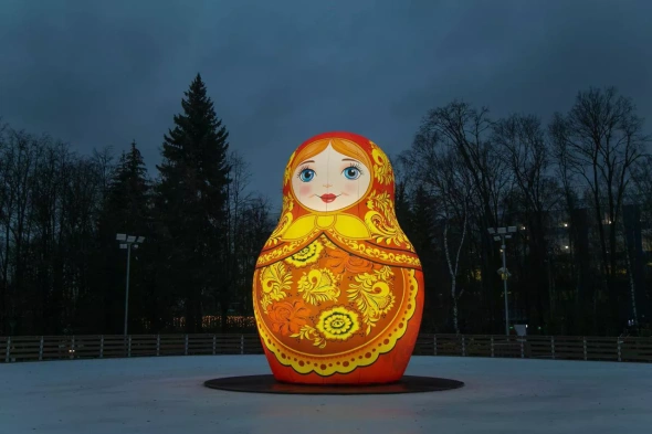 Нижегородцам представили главное украшение катка в парке «Швейцария»