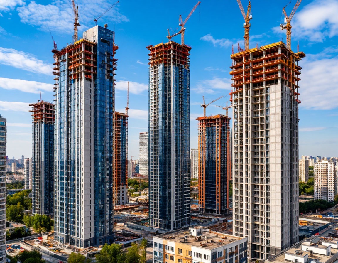 В Нижегородской области в 2025 году построили более 8 тысяч новых жилых домов
