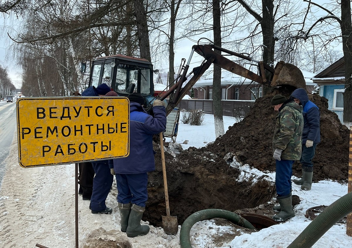 23 улицы остались без холодной воды в Лыскове 16 января