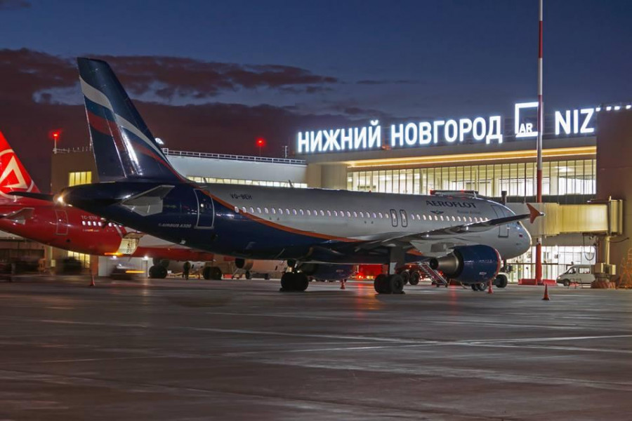 Аэропорт Нижнего Новгорода принял рейсы, перенаправленные из Москвы