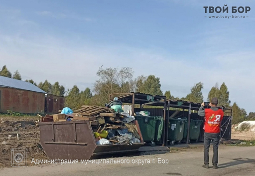 После жалоб борчан регоператор вывозит мусор по гарантийным письмам