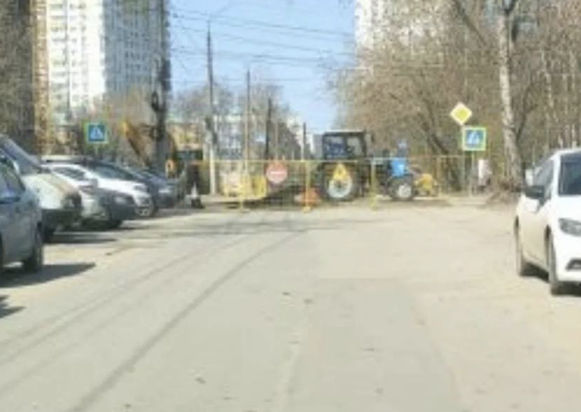 Жители ЖК жалуются на перекрытие единственного выезда к проспекту Гагарина