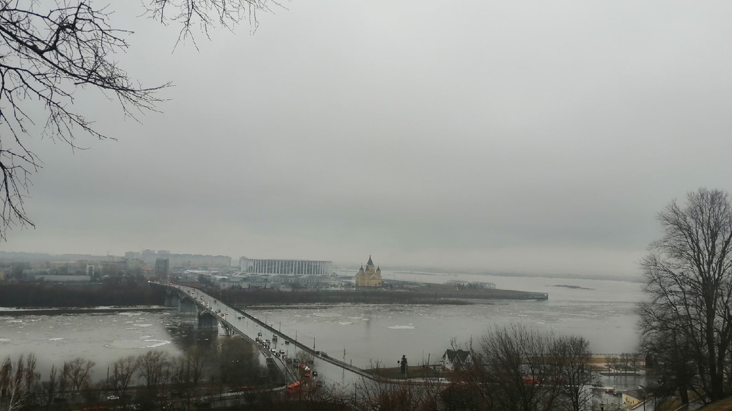 В Нижнем Новгороде 27 марта будет до +8 и пасмурно с небольшим дождём