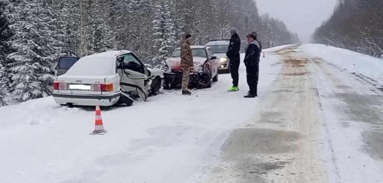 ДТП с четырьмя пострадавшими произошло на трассе Шахунья - Тоншаево