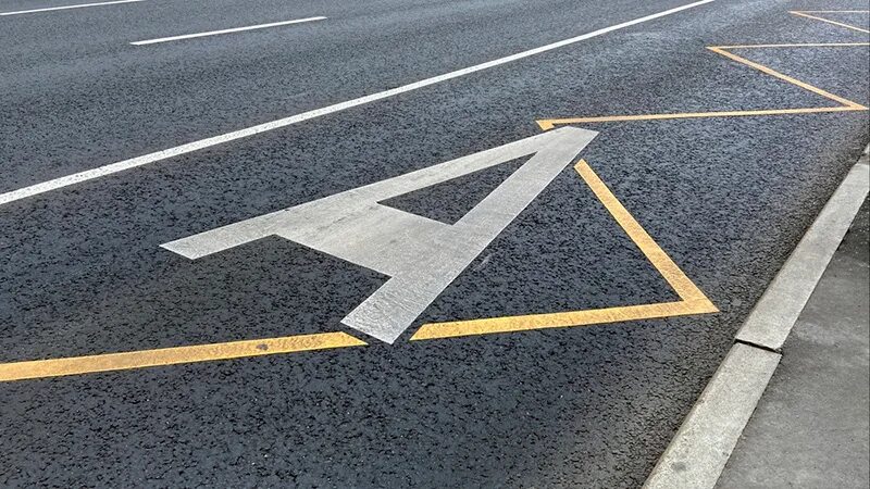 На Московском шоссе в Нижнем Новгороде открыли новую выделенную полосу для автобусов