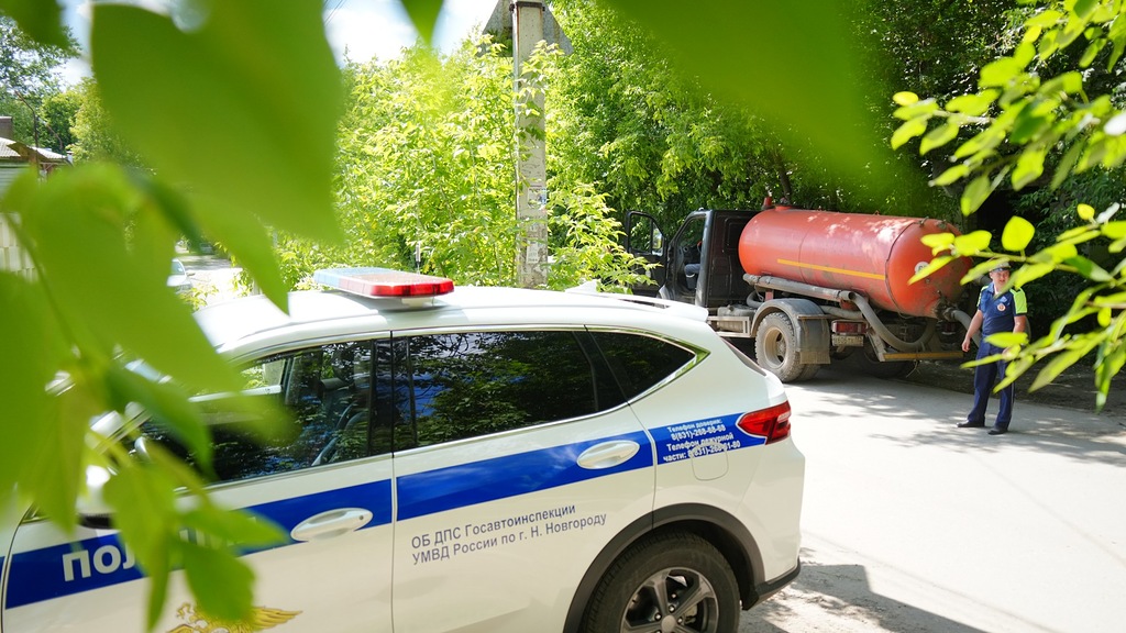 В Канавинском районе поймали «чёрного» ассенизатора во время слива нечистот