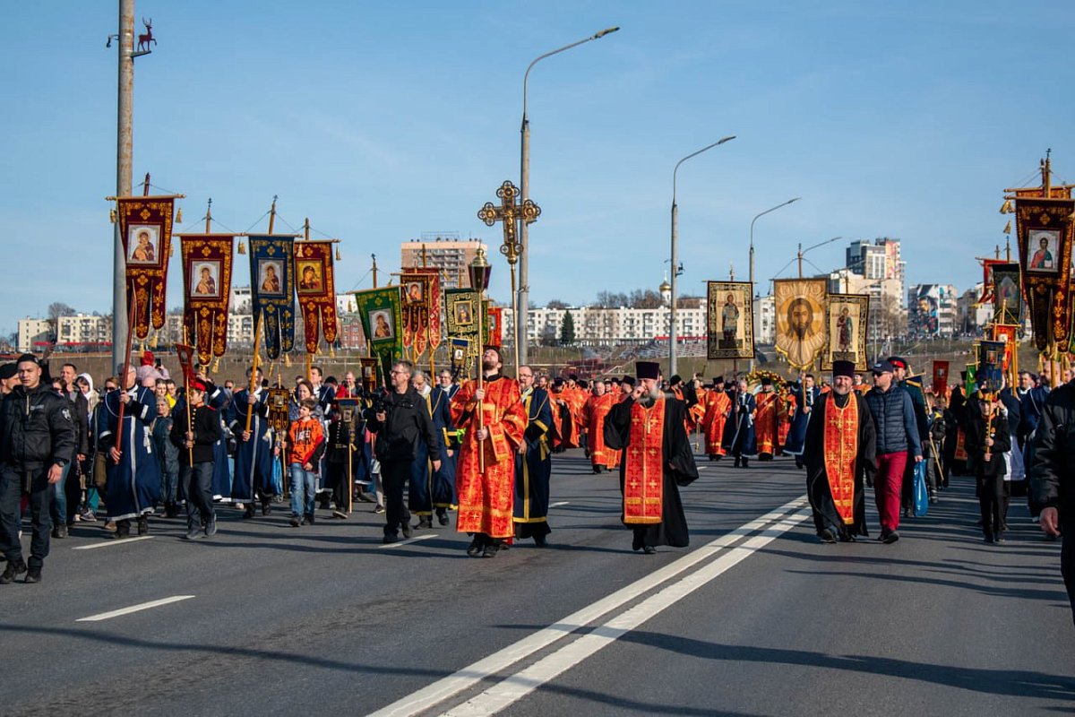 Традиционный крестный ход состоится в Нижнем Новгороде на Пасху