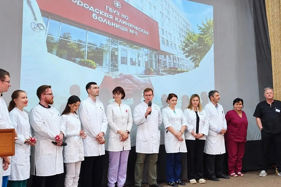 В нижегородскую ГКБ №5 пришли восемь молодых врачей