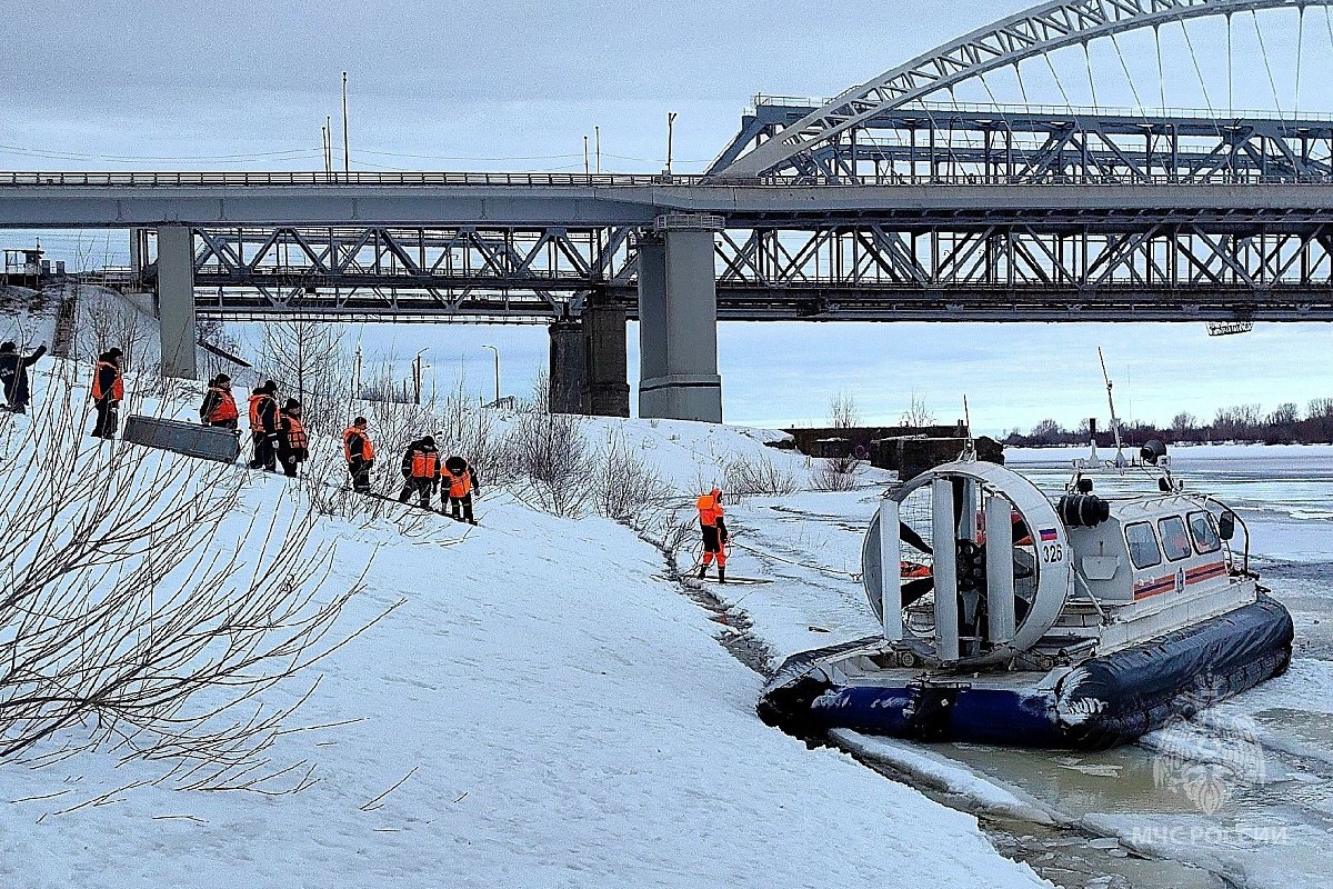 У Борского моста в Нижнем Новгороде пройдут противопаводковые учения МЧС