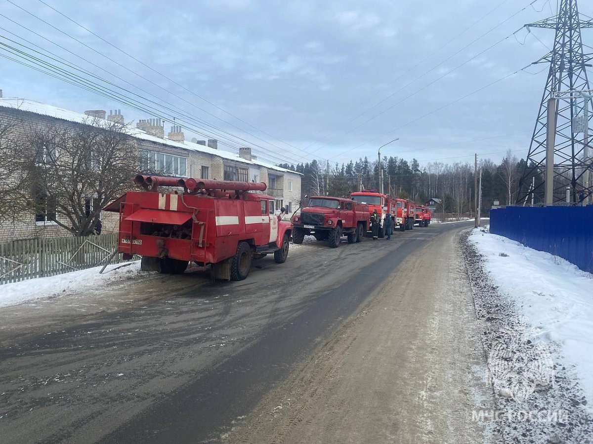 Два человека сгорели заживо в нижегородском поселке