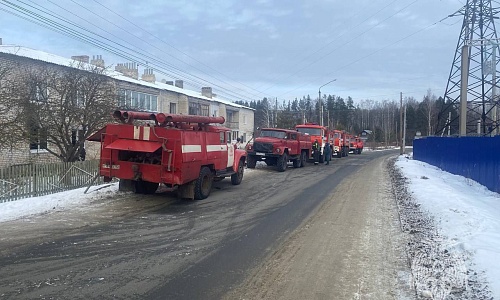 Два человека сгорели заживо в нижегородском поселке
