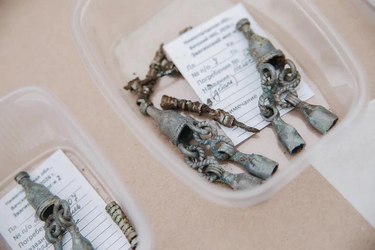 В Вачском округе археологи исследовали 43 погребения VII–VIII веков