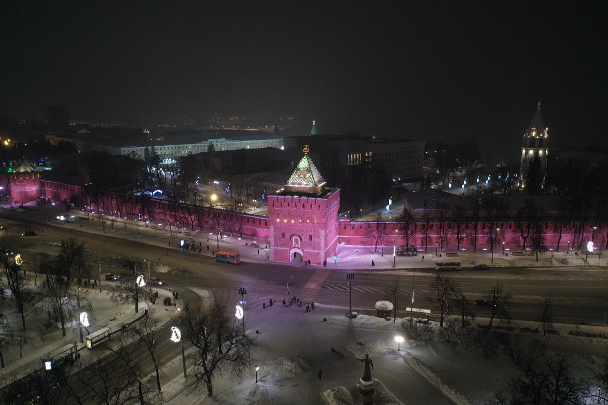 В центре Нижнего Новгорода перекроют движение на Новый год