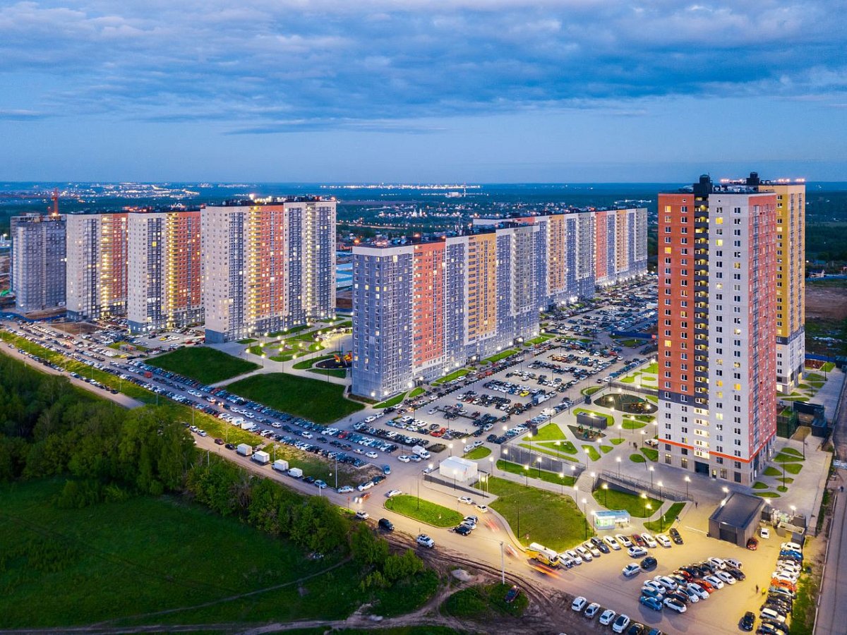 В ЖК «Анкудиновский парк» достроили современный крытый рынок