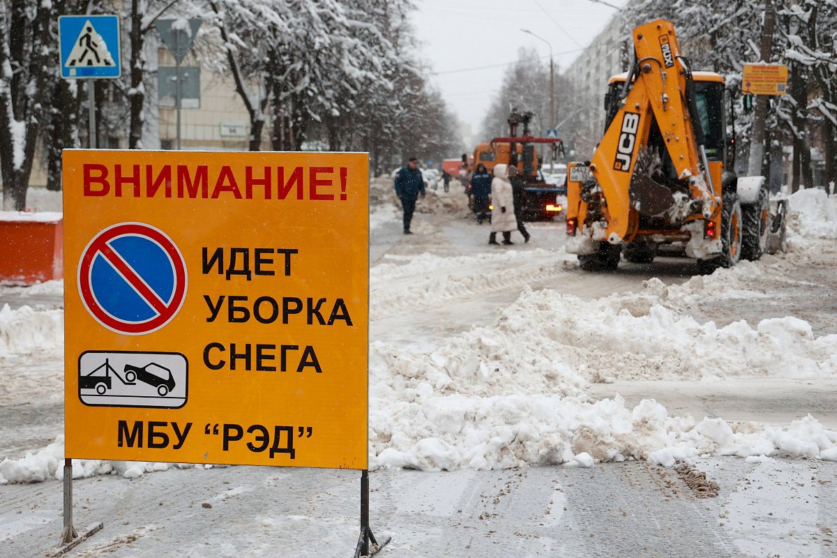 В Нижнем Новгороде за сутки вывезли 30 тысяч кубометров снега