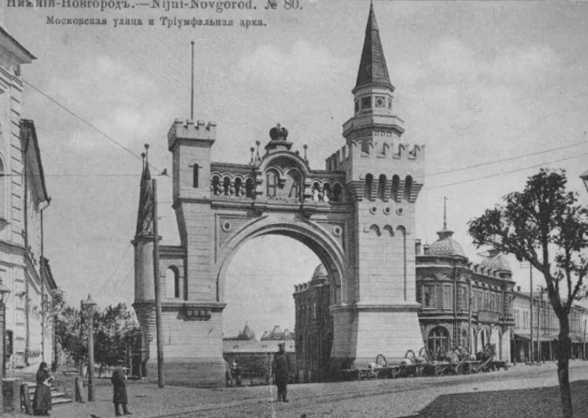 Триумфальную арку в Нижнем Новгороде планируют воссоздать к концу 2026 года
