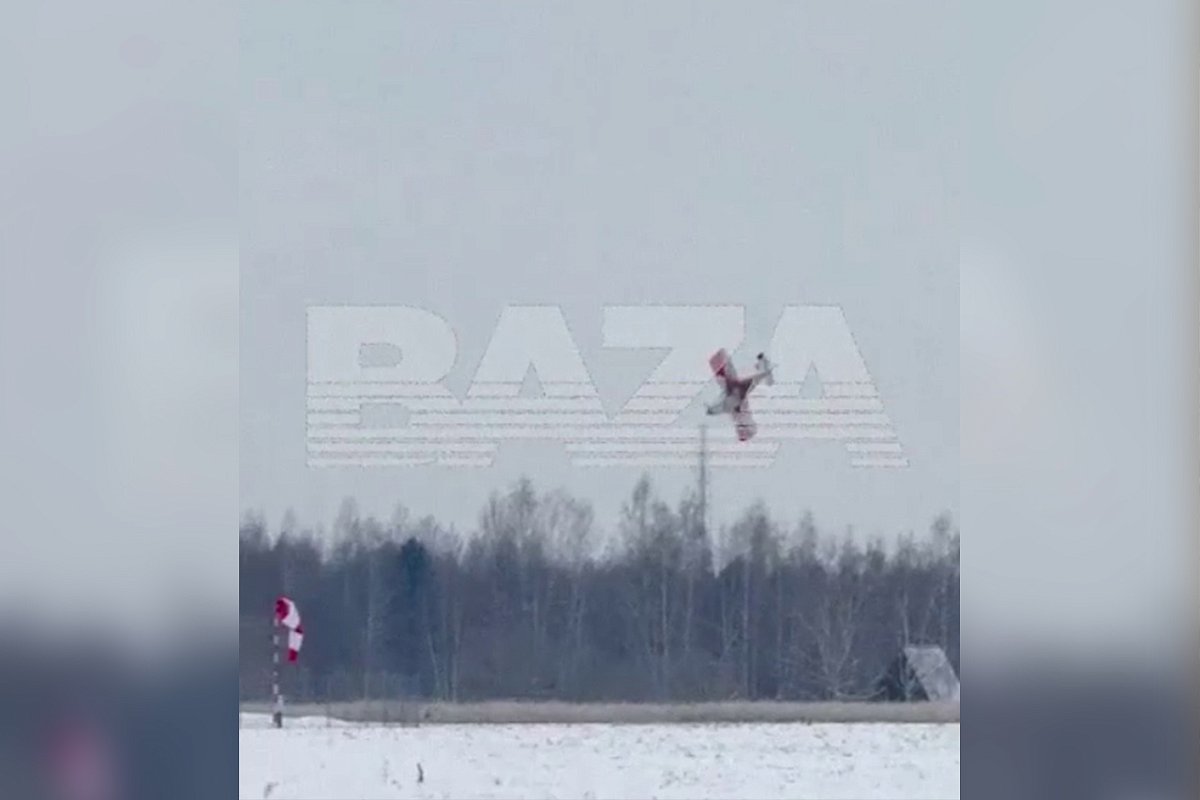 Опубликовано видео с моментом авиакатастрофы в Кстовском округе