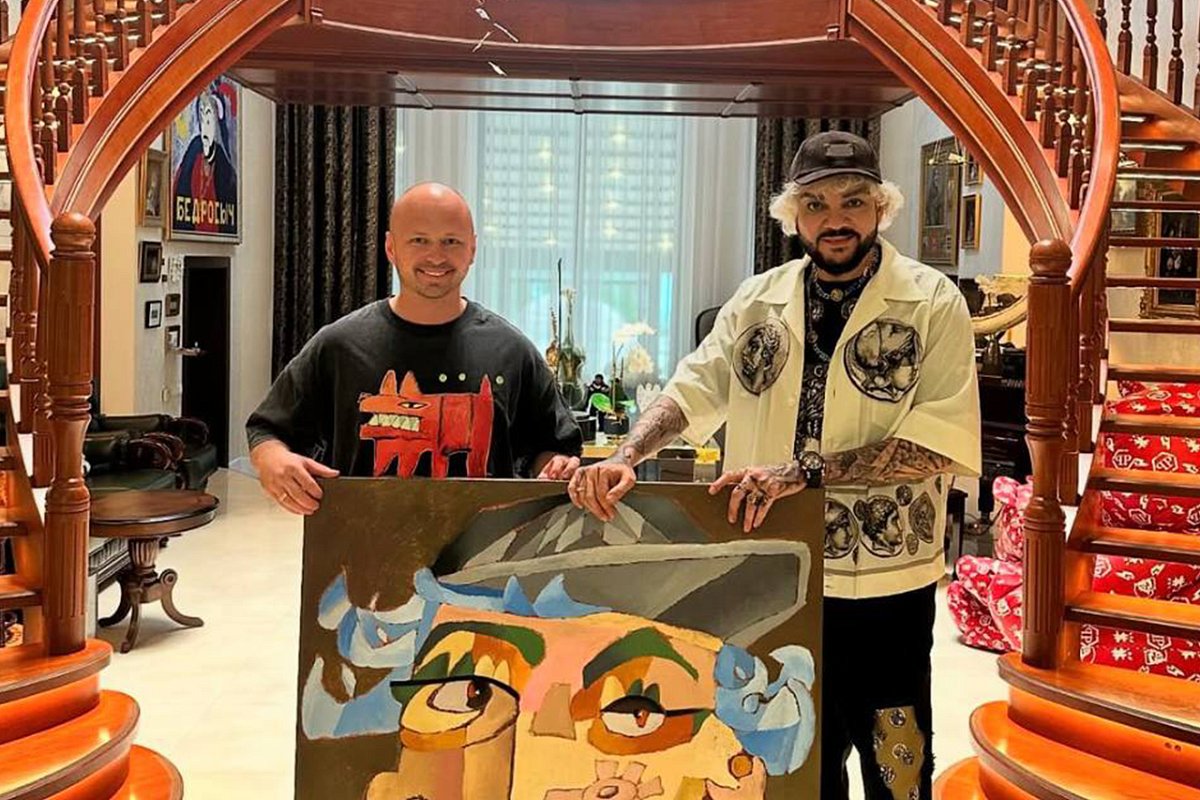Художник из Дзержинска написал картину для Филиппа Киркорова