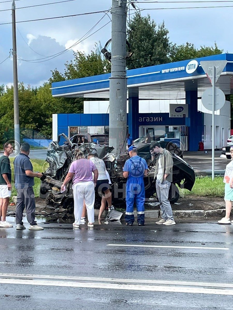 В Нижнем Новгороде на Южном шоссе у ТЦ «Крым» погиб человек в ДТП