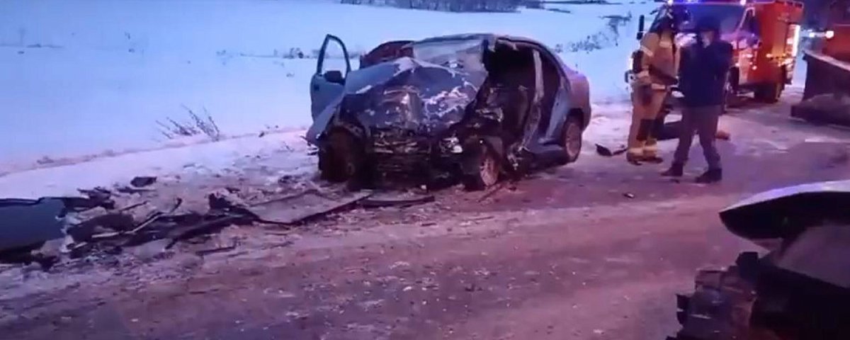Лобовое столкновение в Нижегородской области унесло жизнь водителя