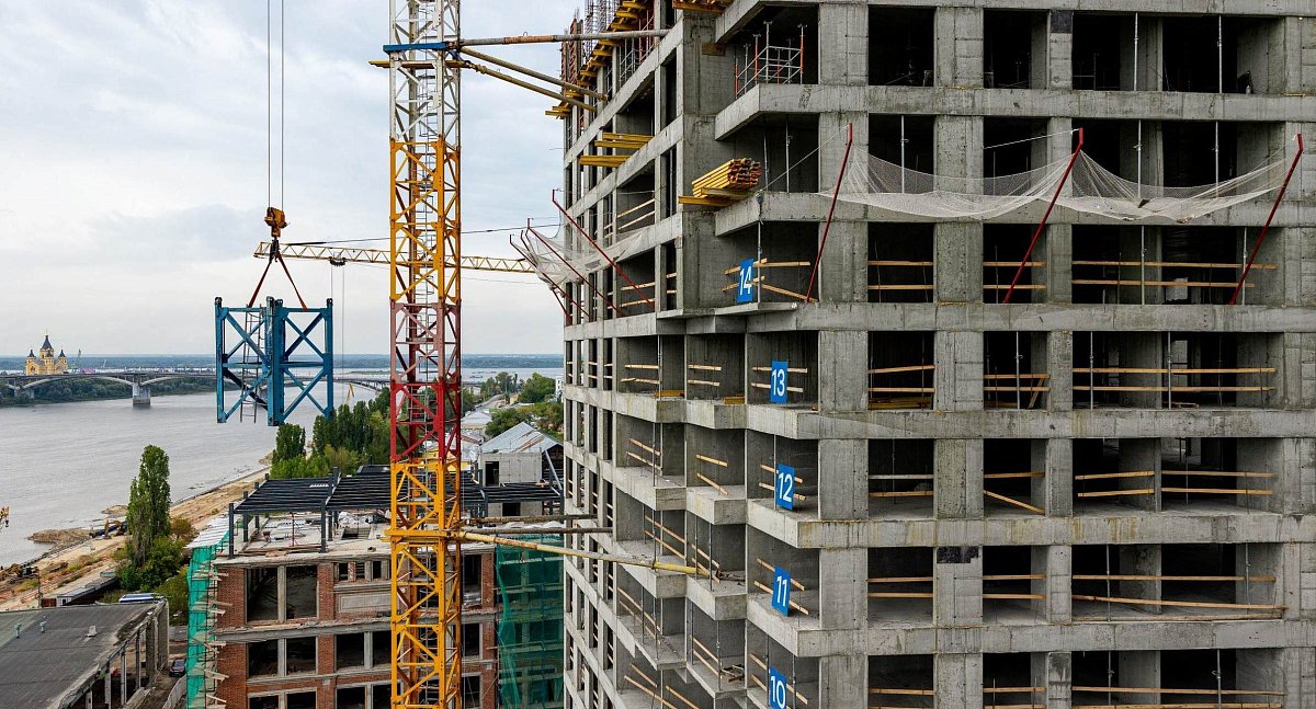 Нижний Новгород занял 53‑е место в рейтинге городов по строительству жилья