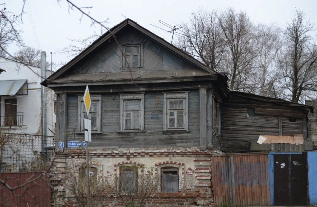 Дом, где жил дядя Максима Горького в Нижнем Новгороде, признали аварийным