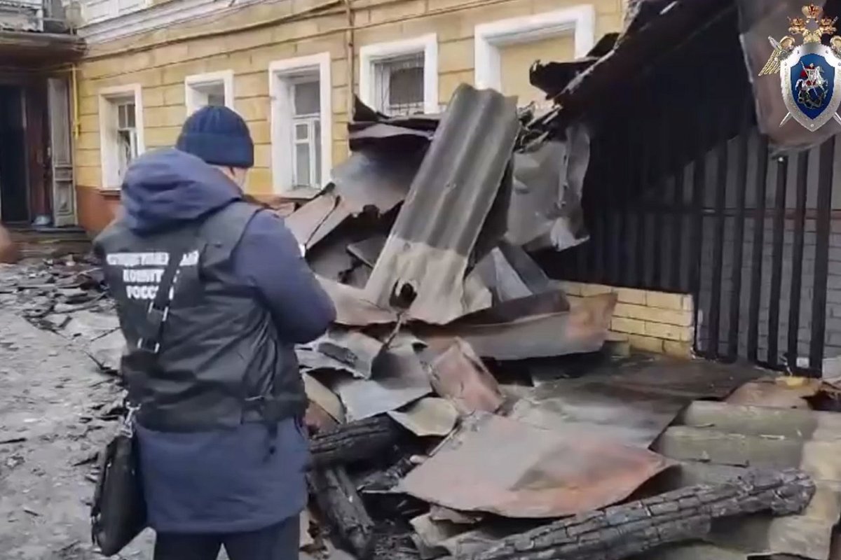 СК проводит проверку из-за гибели мужчины на пожаре в центре Нижнего Новгорода