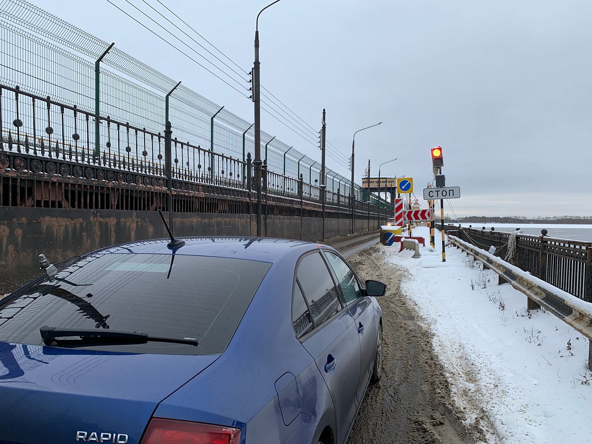 Мост Нижегородской ГЭС будут перекрывать интервалами с 9 января