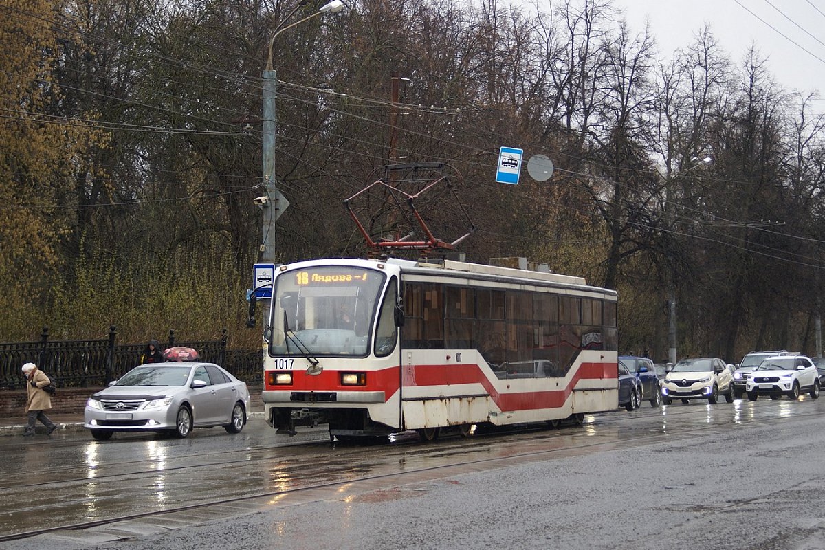 В Нижнем Новгороде изменили маршрут трамвая №18 из-за ремонта на улице Ильинской