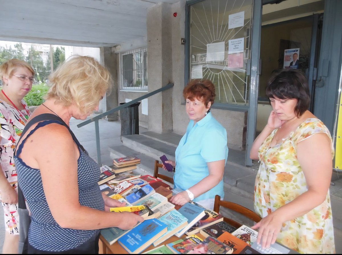 В Московском районе Нижнего Новгорода стартовала летняя акция по обмену книгами