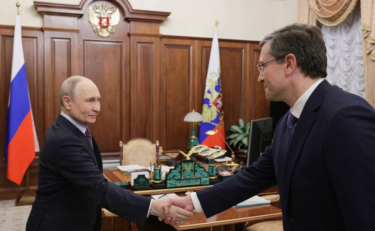 Владимир Путин обсудил развитие Нижегородской области с Глебом Никитиным