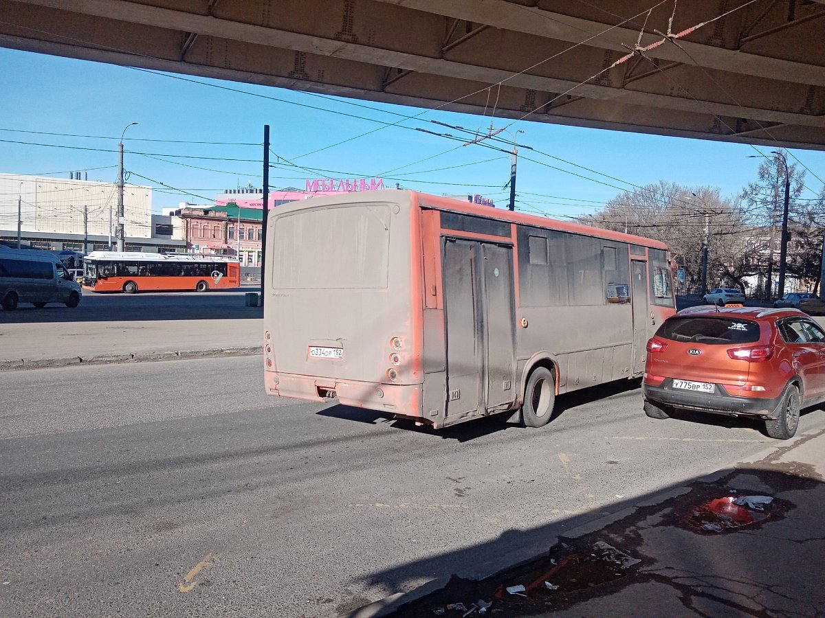 Пассажиры пожаловались грязные нижегородские автобусы