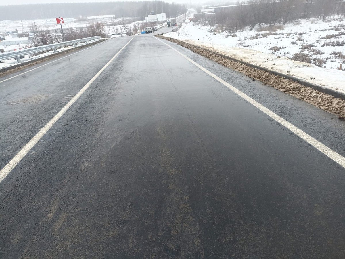 Автомобилистам разрешили передвигаться по новому путепроводу в Сергаче