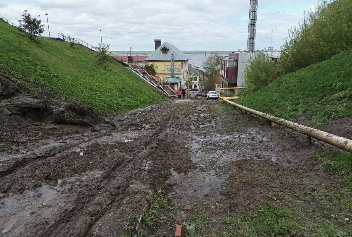 В Нижегородской области обозначили зоны возможных оползней