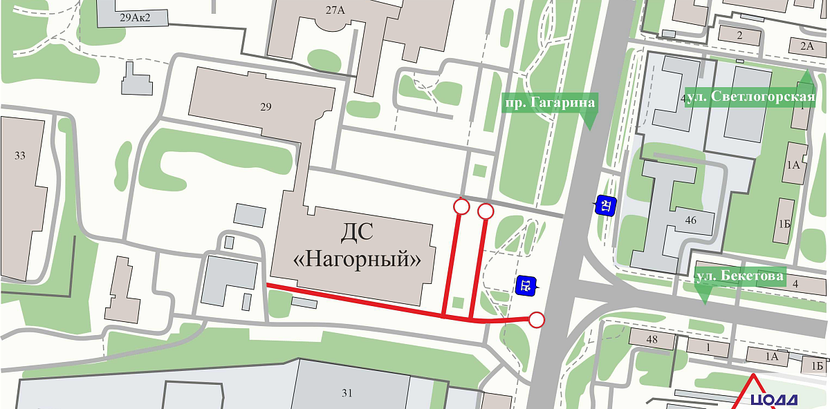В Нижнем Новгороде перекроют проезд по проспекту Гагарина 30 октября